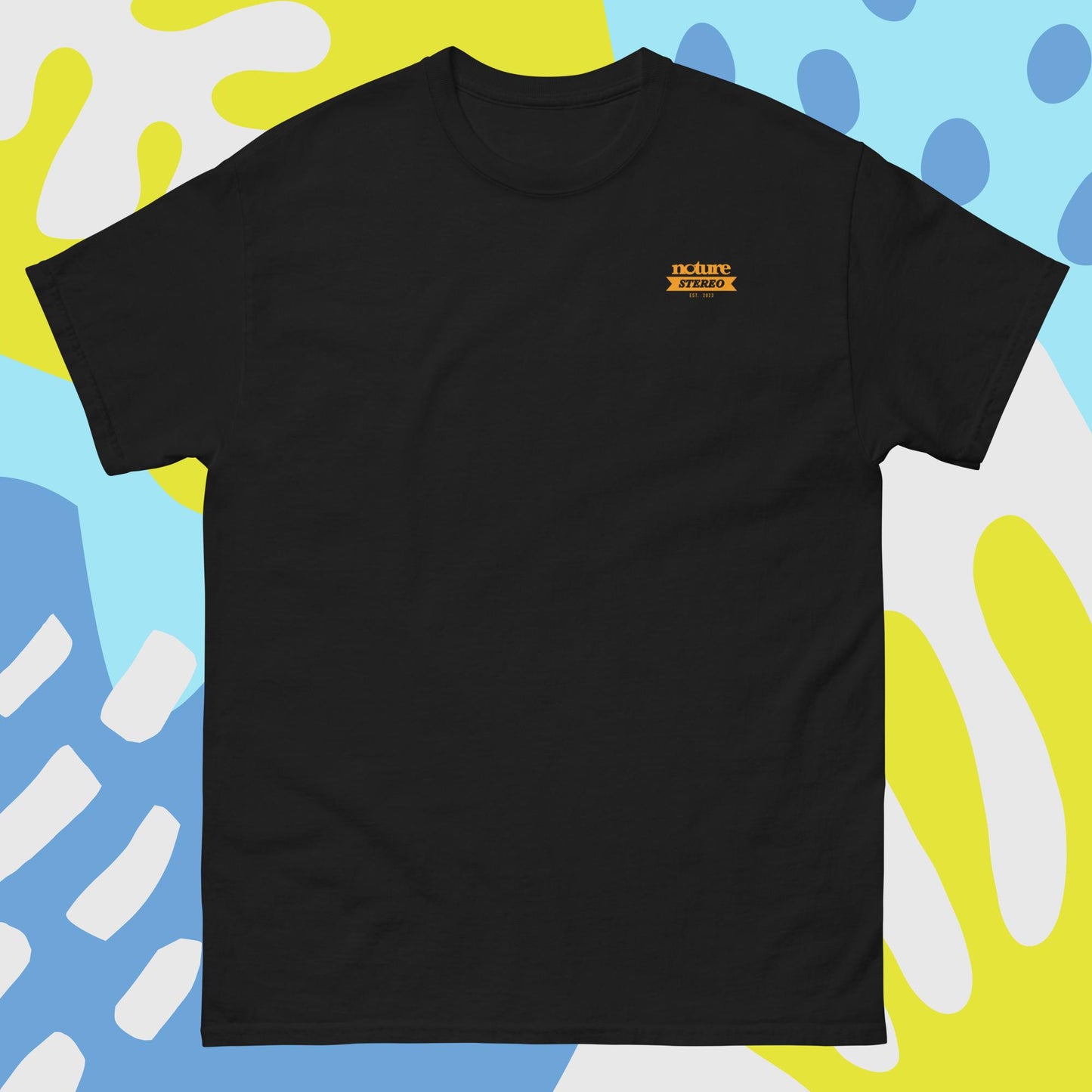 Noture Record Co. 'Stereo' Logo Black Classic Tee