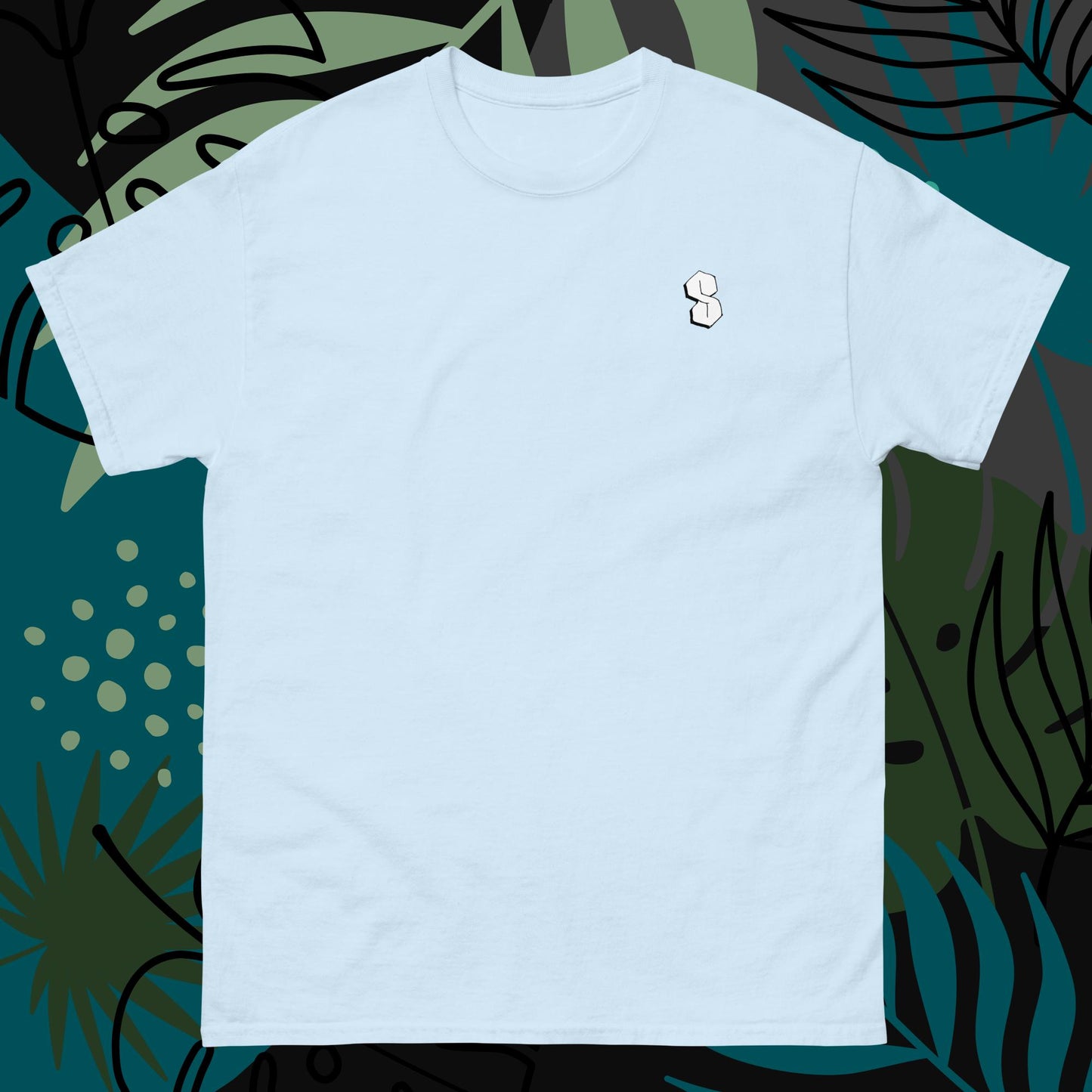 'Cool S' Light Blue Classic Tee